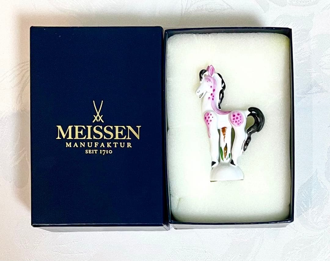 MEISSEN マイセン 干支シリーズ ミニフィギュリン 午 ( 馬・ウマ
