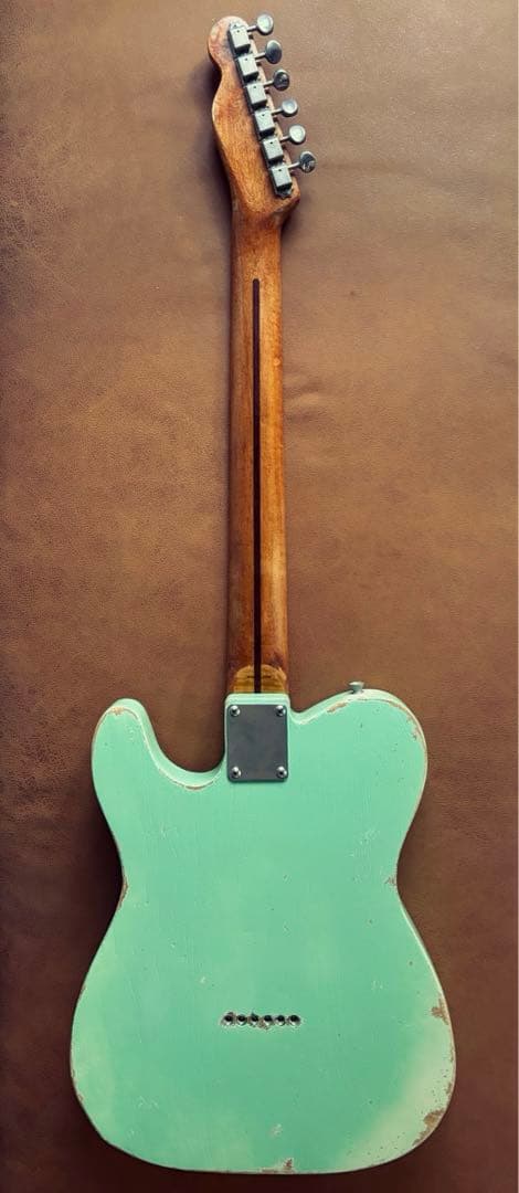 fender JAPAN テレキャスター Sシリアル レリック サーフグリーン