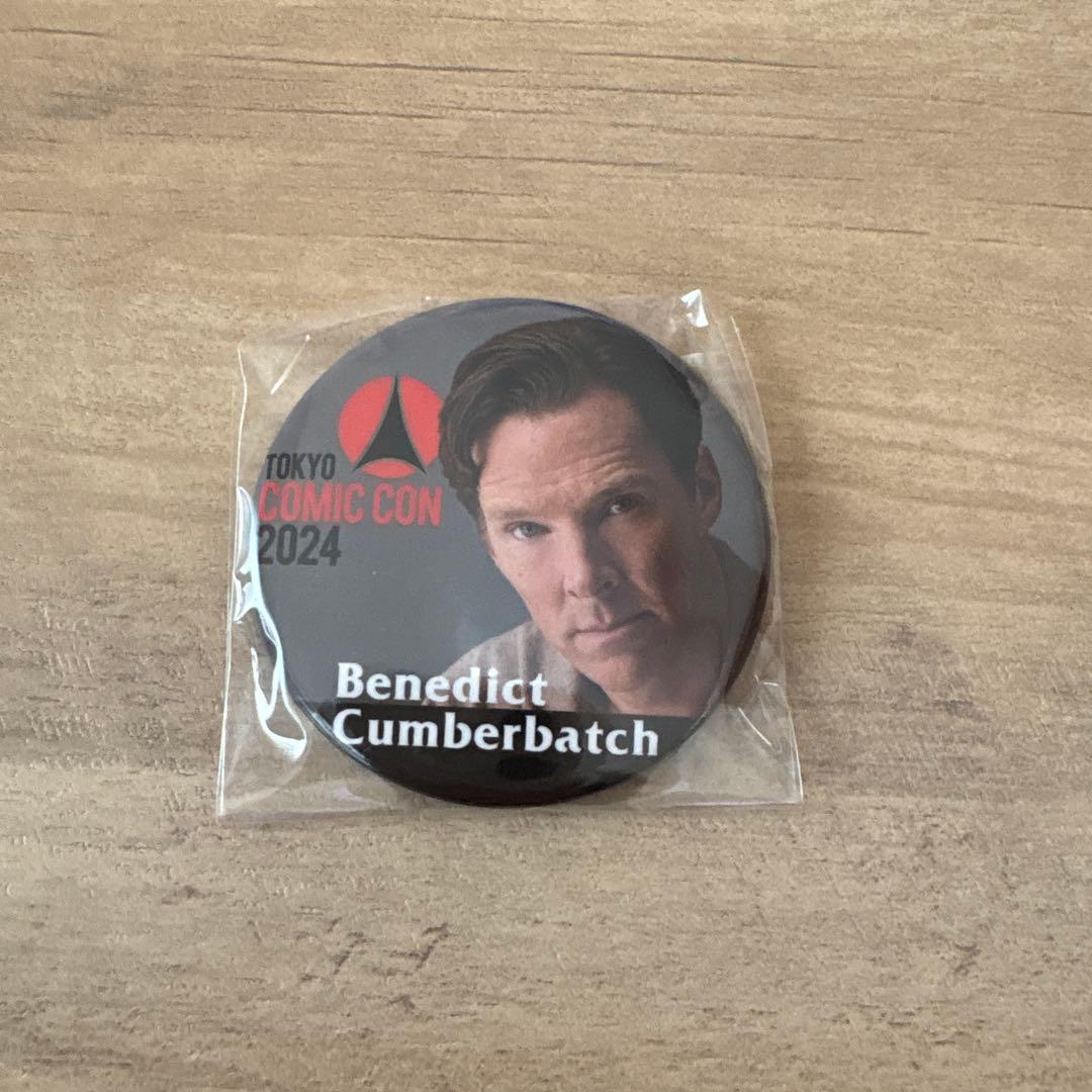 東京コミコン限定2024ベネディクト・カンバーバッチ 缶バッチセット