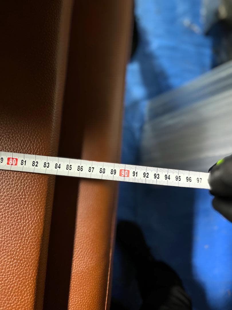 二人掛け ソファ レザー調 キャメル色 美品