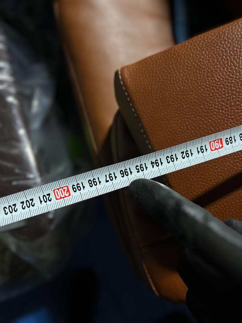 二人掛け ソファ レザー調 キャメル色 美品