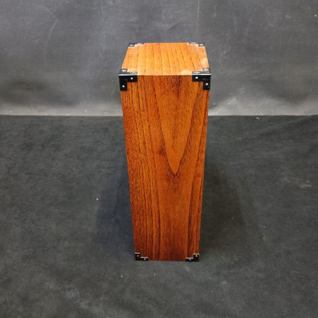 欅木製 階段型ラック