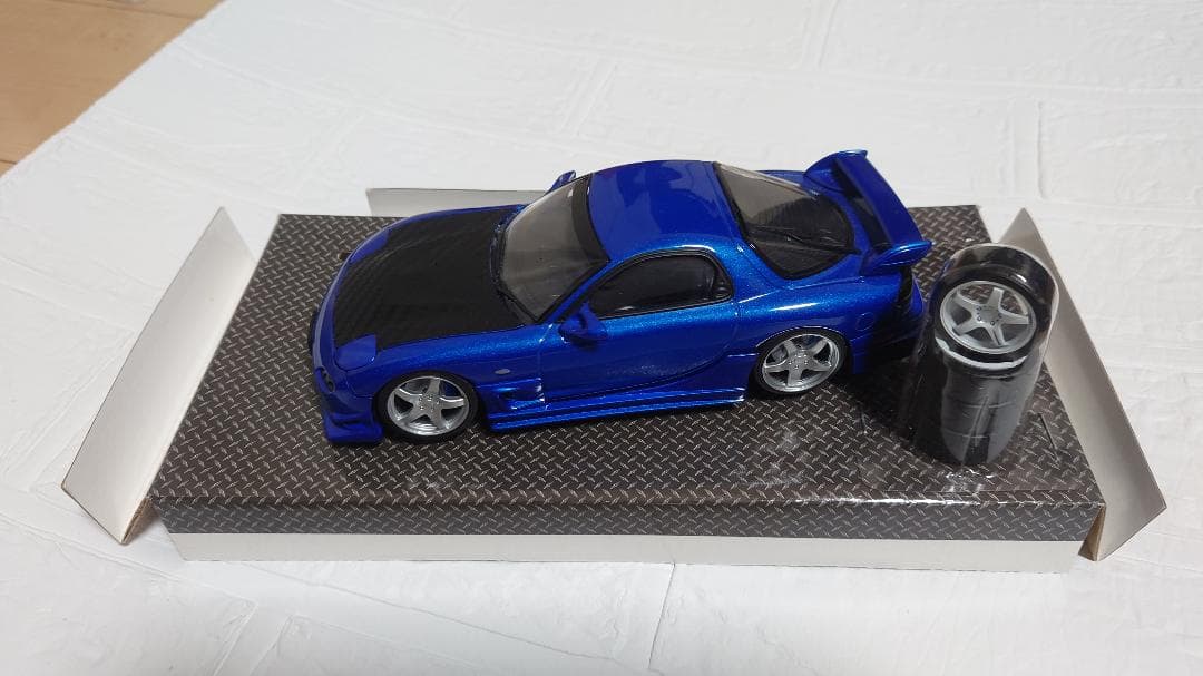 1/24 ホットワークス FD3S RX-7 MAZDASPEED 青