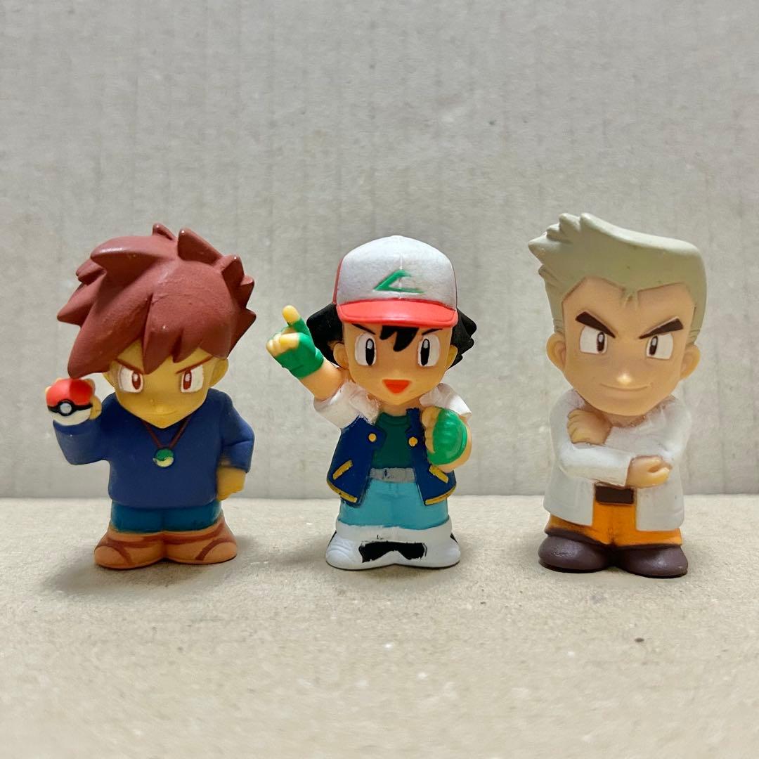 ポケモンキッズ サトシ シゲル オーキド博士 指人形 初期 - メルカリ