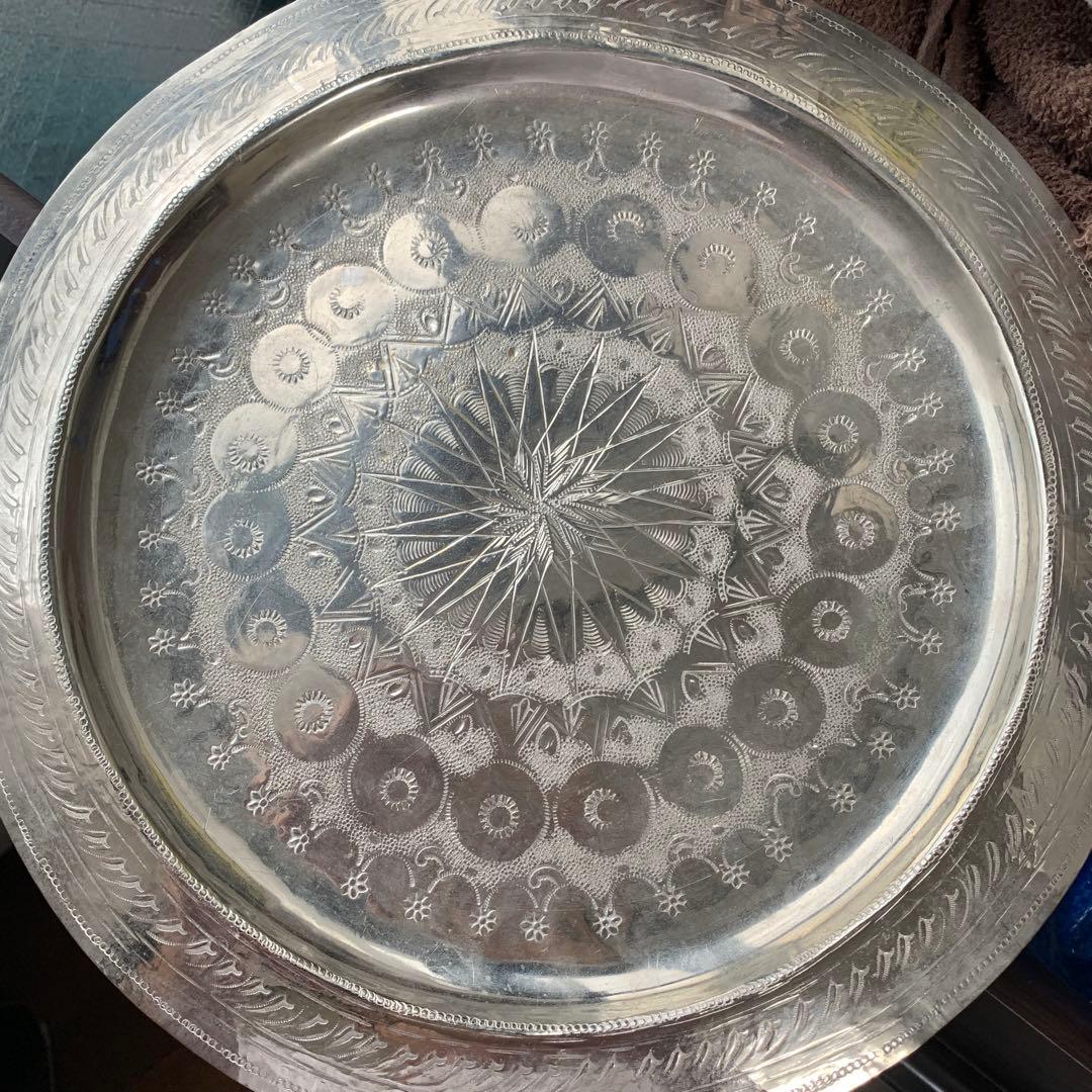 【美品】モロッコテーブル モロッコ家具 ティーテーブル