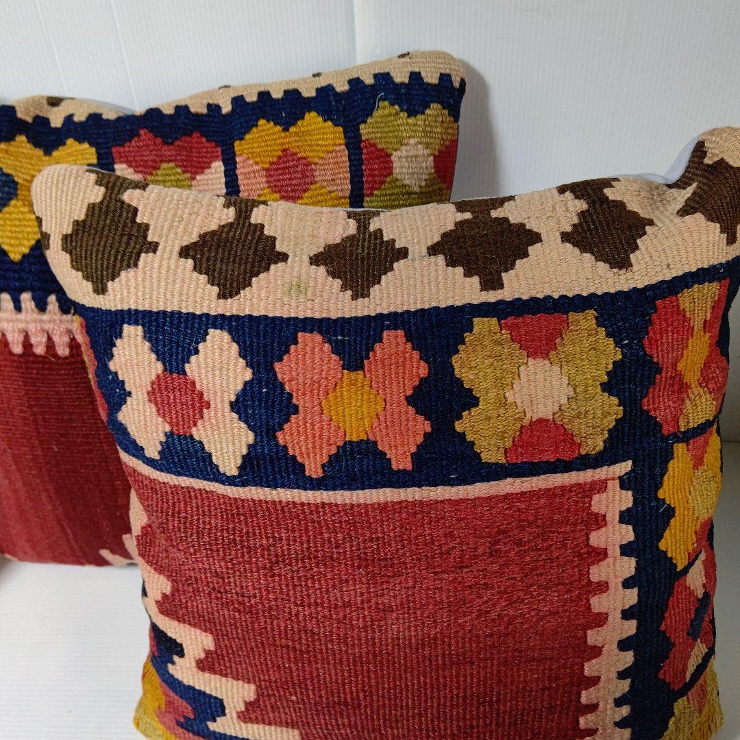 イラン　キリム　クッション