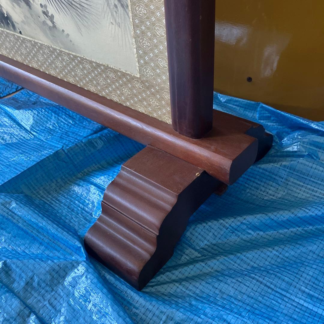 最終値下げ‼️希少・華麗‼️縁起物‼️和風衝立　アンティーク　レトロ