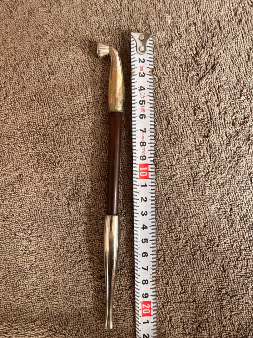 煙管 煙管筒 刻み煙草入れ セット 骨董品 喫煙具 当時物 緒締玉付き