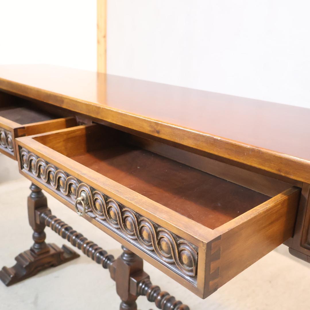 バロッサバレンティ コンソールテーブル サイドボード IDC大塚 アンティーク調