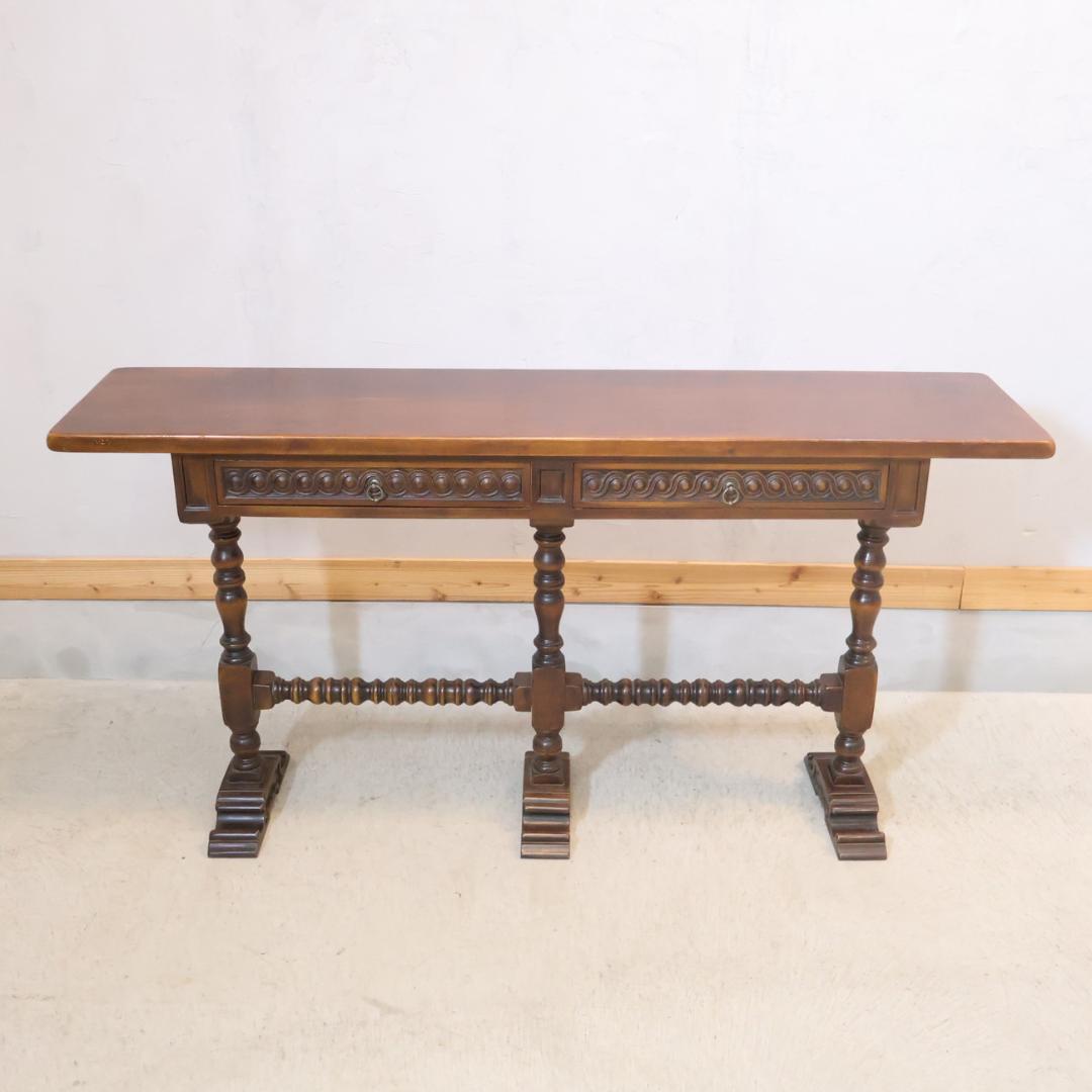 バロッサバレンティ コンソールテーブル サイドボード IDC大塚 アンティーク調