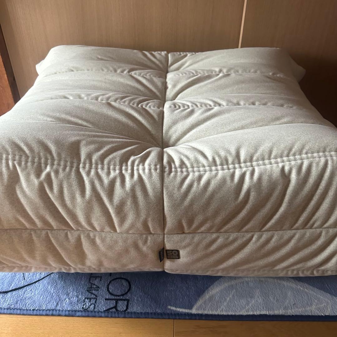 正規品 リーンロゼ ROSET TOGOトーゴ パフ DENDEN アイボリー