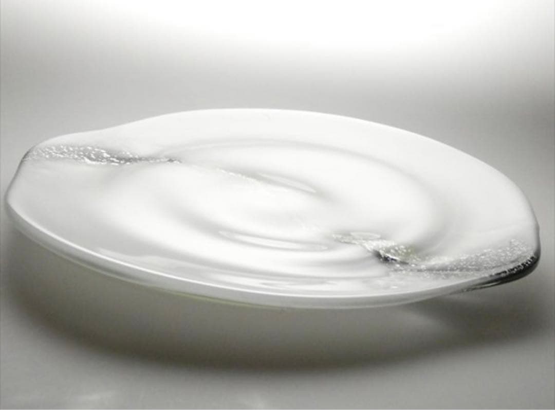 【極レア】18万円 作家モノ 大皿 ガラス