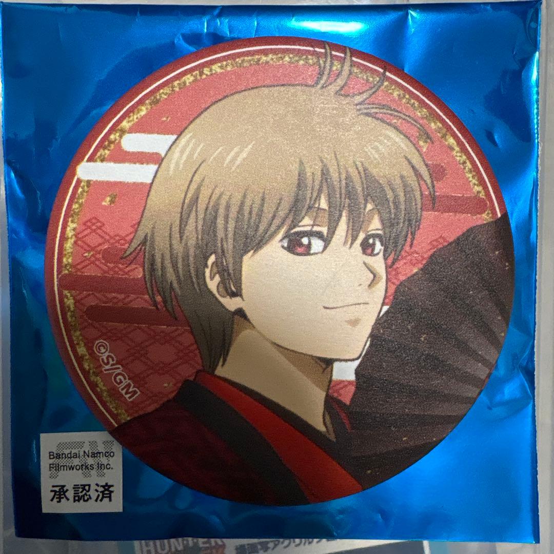 銀魂 春のぶらり旅 沖田総悟 和紙缶バッジ - メルカリ