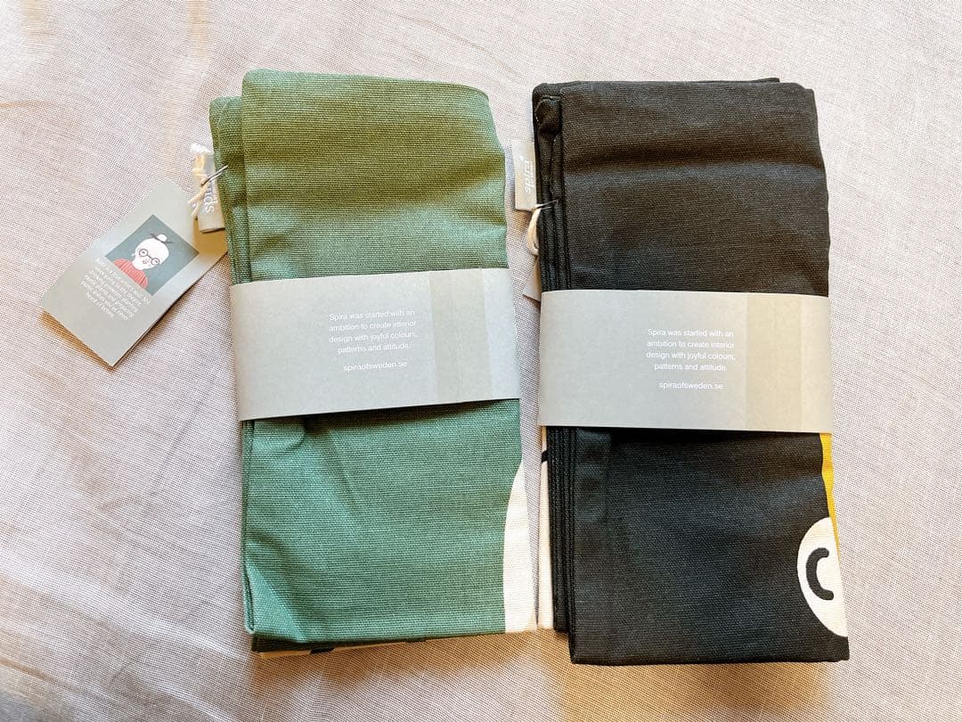 【新品・未使用】Spira of Sweden クッションカバー 2枚セット