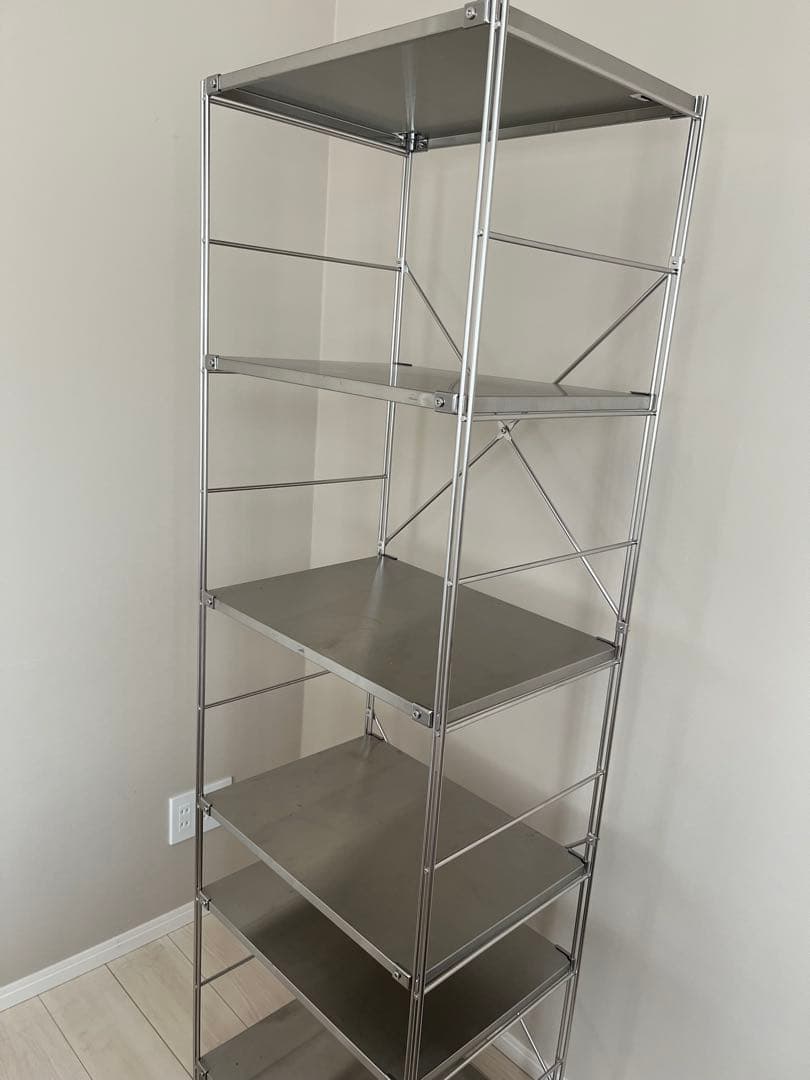 10日まで専用 k*a様 MUJI ステンレスユニットシェルフ 大