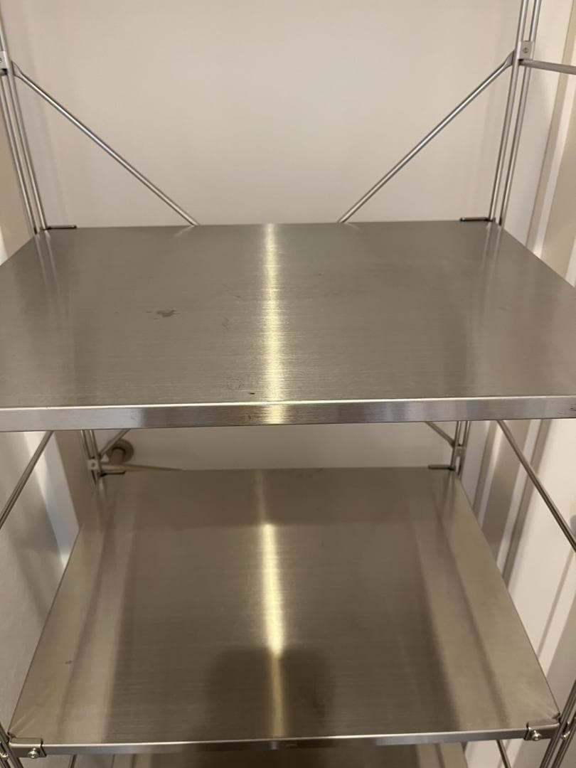 10日まで専用 k*a様 MUJI ステンレスユニットシェルフ 大