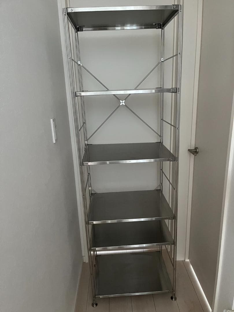 10日まで専用 k*a様 MUJI ステンレスユニットシェルフ 大