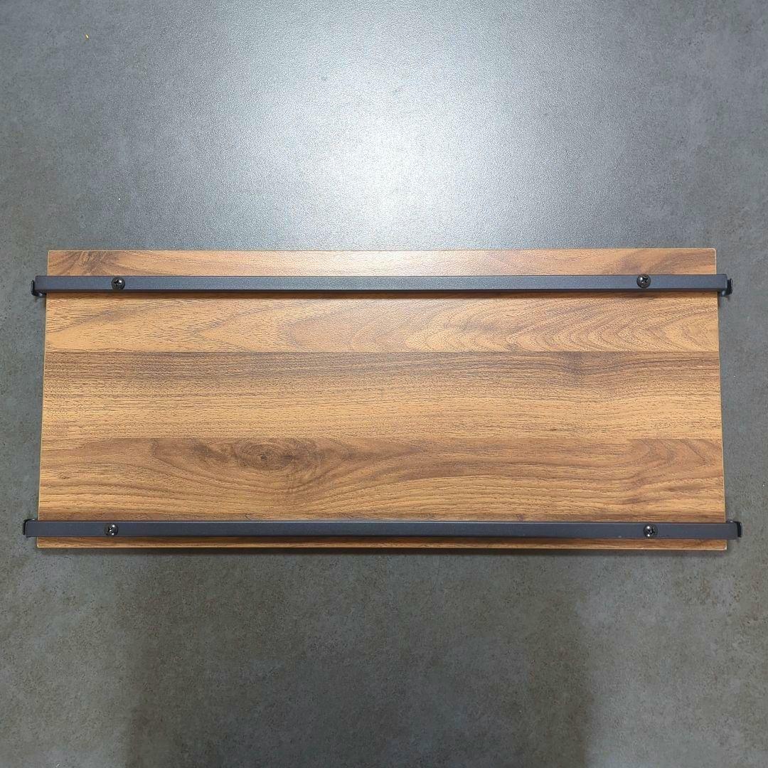 ニトリ 突っ張り壁面収納Nポルダ 幅60cm ミドルブラウン