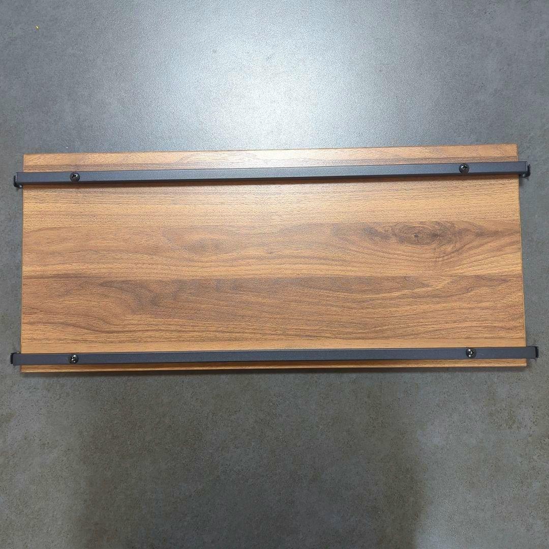 ニトリ 突っ張り壁面収納Nポルダ 幅60cm ミドルブラウン