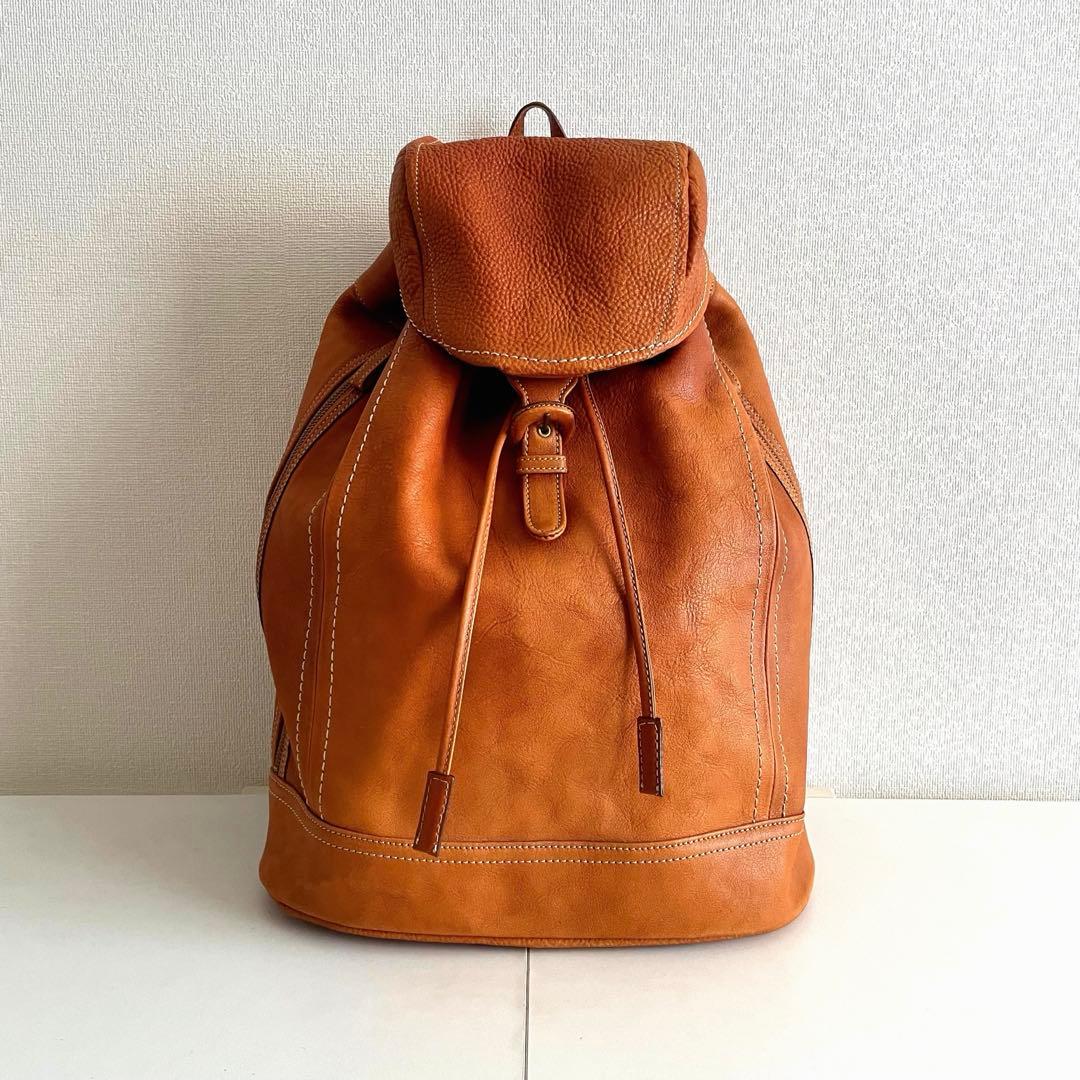 土屋鞄　トーンオイルヌメ　ソフトバックパック