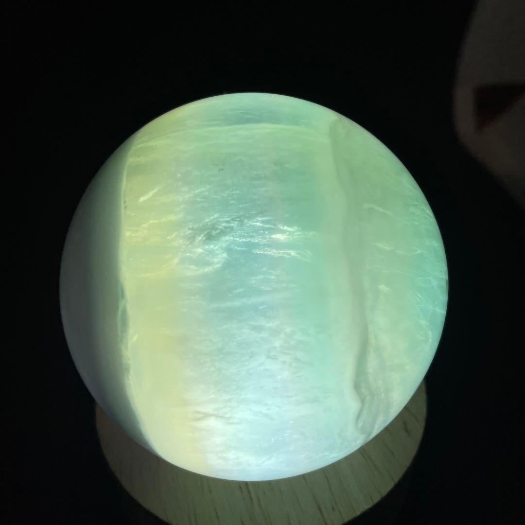 透明度抜群　フェアリーカラー　フローライト　スフィア　イットリウム