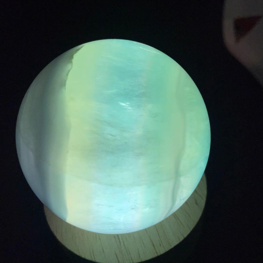 透明度抜群　フェアリーカラー　フローライト　スフィア　イットリウム