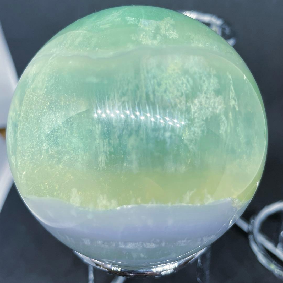 透明度抜群　フェアリーカラー　フローライト　スフィア　イットリウム