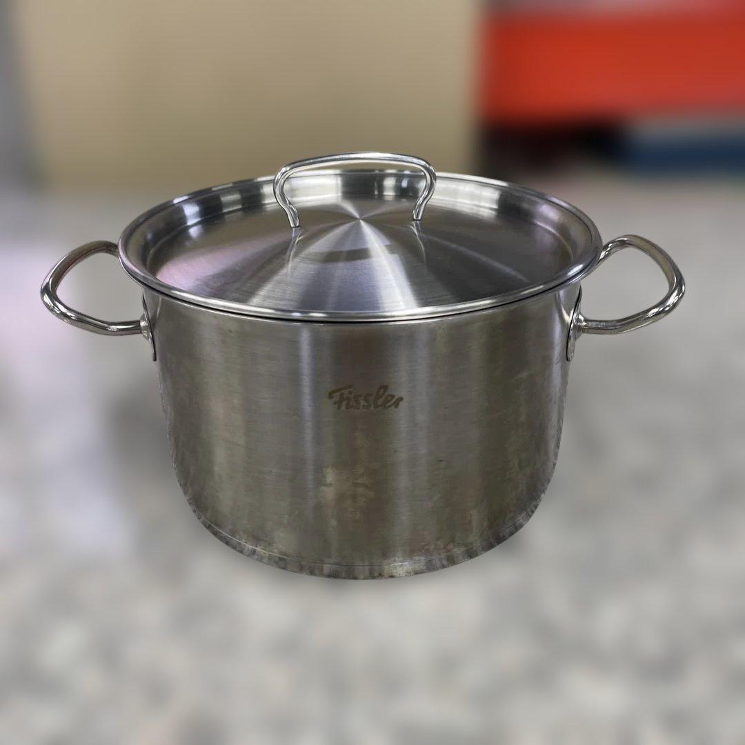 k*i様 Fissler フィスラー 両手鍋 ステンレス 蓋付き 料理器具 キッ