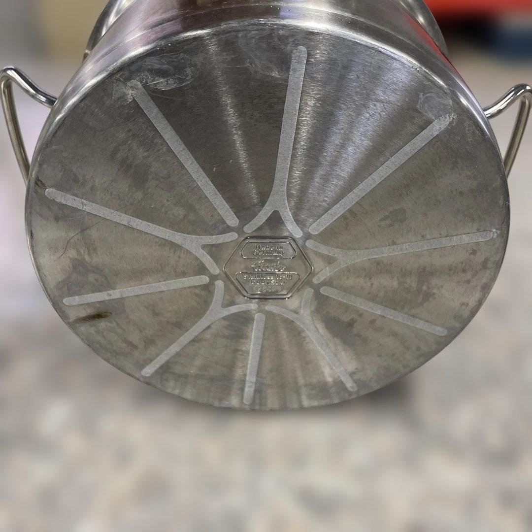 k*i様 Fissler フィスラー 両手鍋 ステンレス 蓋付き 料理器具 キッ