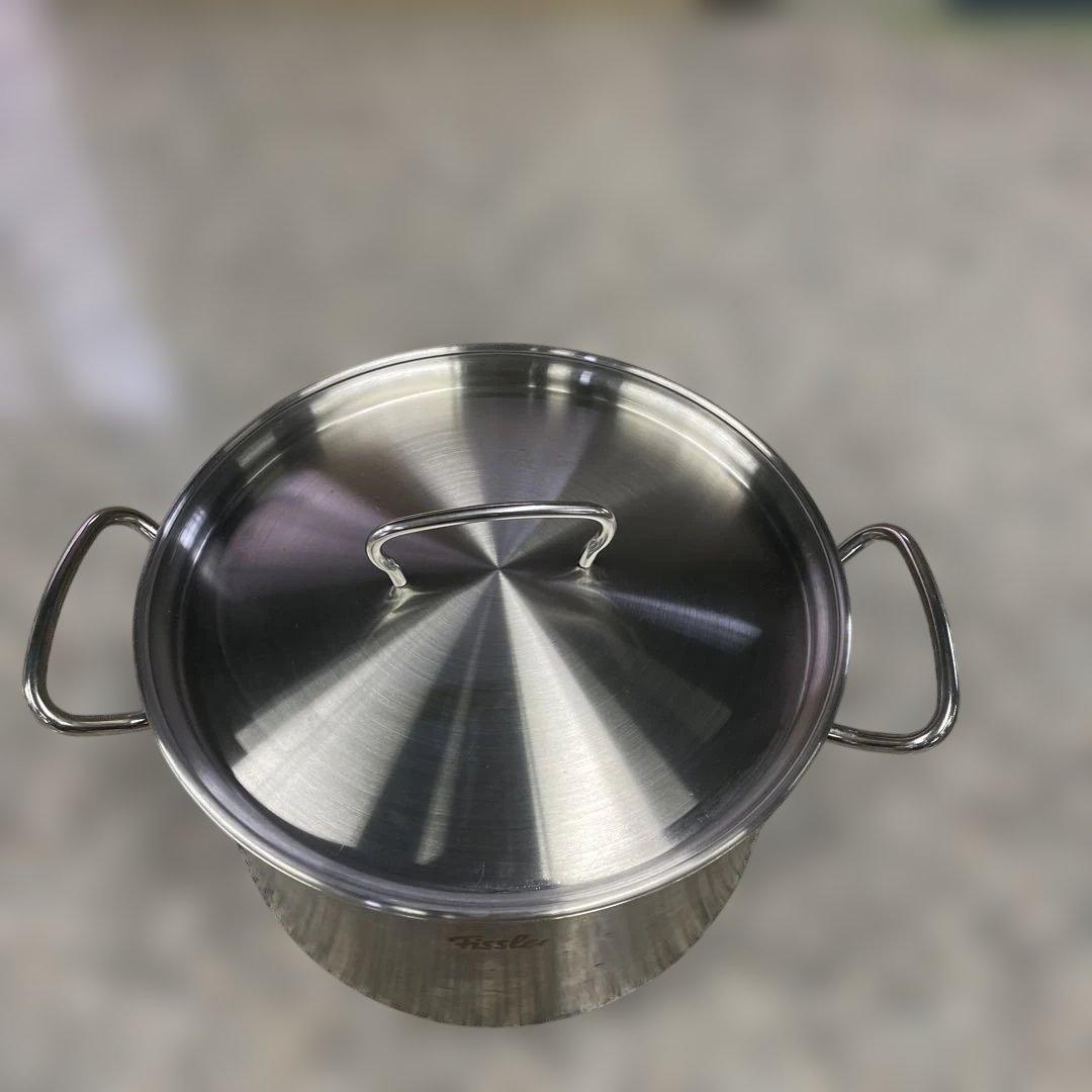 k*i様 Fissler フィスラー 両手鍋 ステンレス 蓋付き 料理器具 キッ