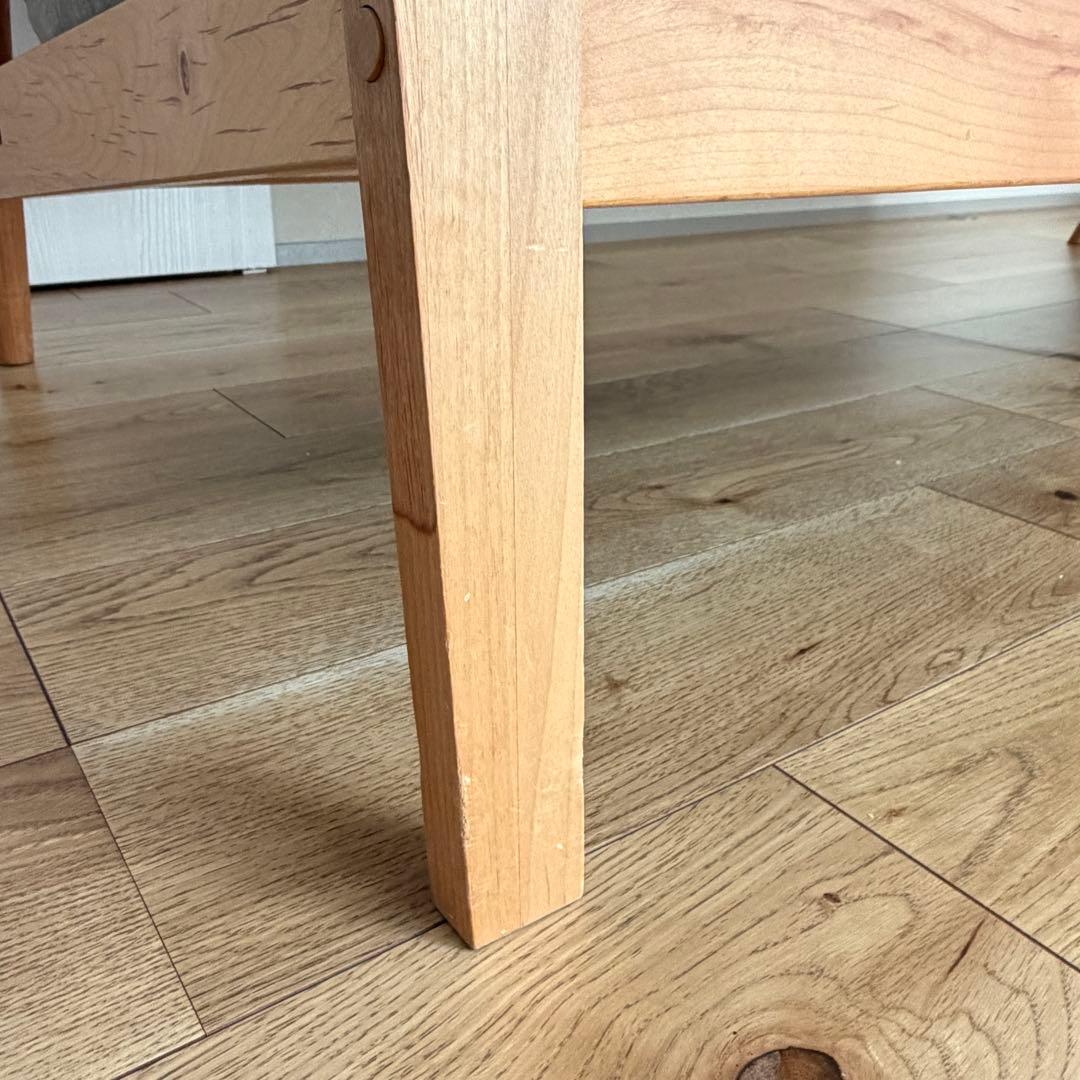 ニトリ　アルナス　3人用ソファ　グレー／ライトブラウン