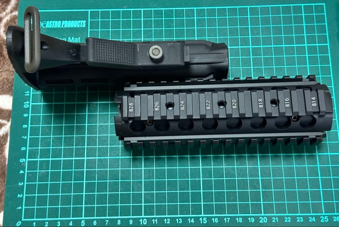GHK M4 RAS付属品　ハンドガード ストックセット