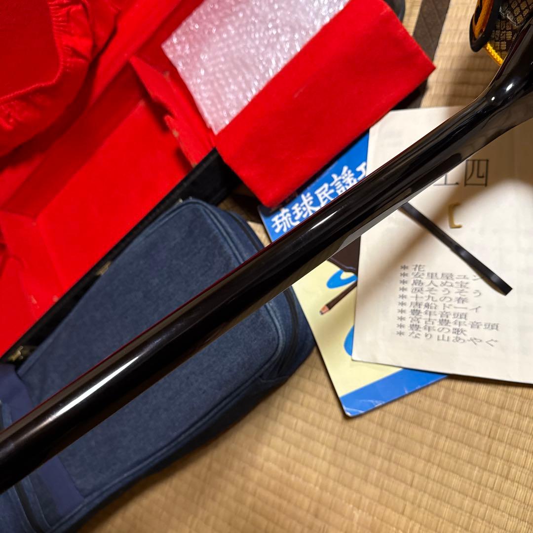 三線本体 ソフトキャリー　ハードケース付き