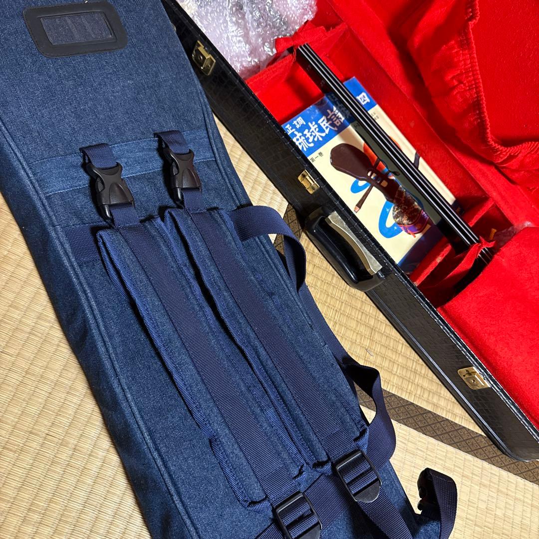 三線本体 ソフトキャリー　ハードケース付き