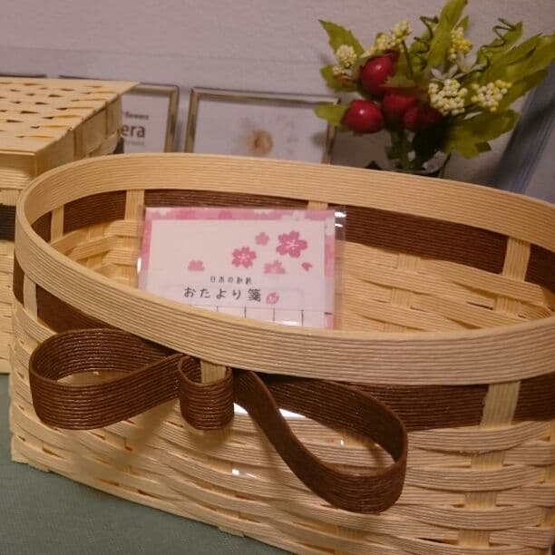 ハンドメイド 小物入れ金具付