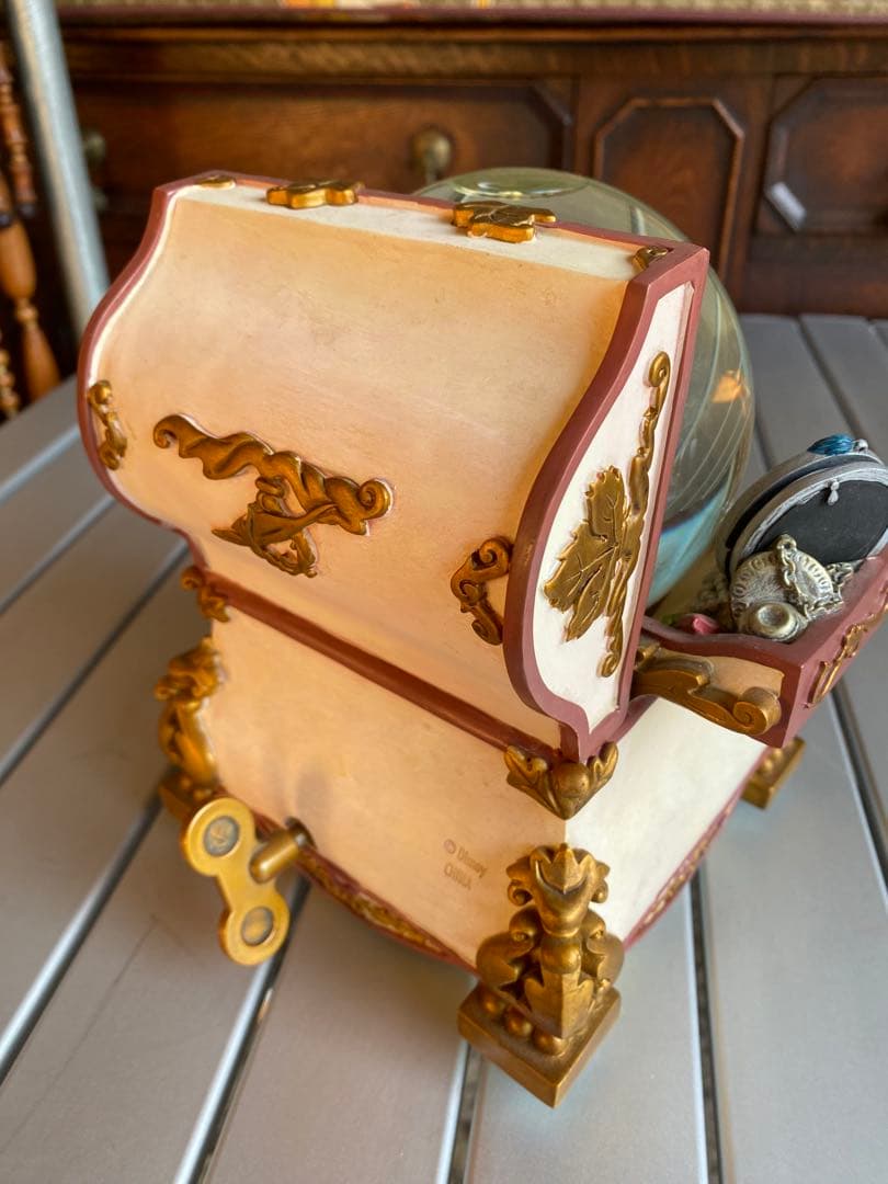 ティンカーベル　スノードーム型オルゴール　ディズニー　オルゴール　スノードーム