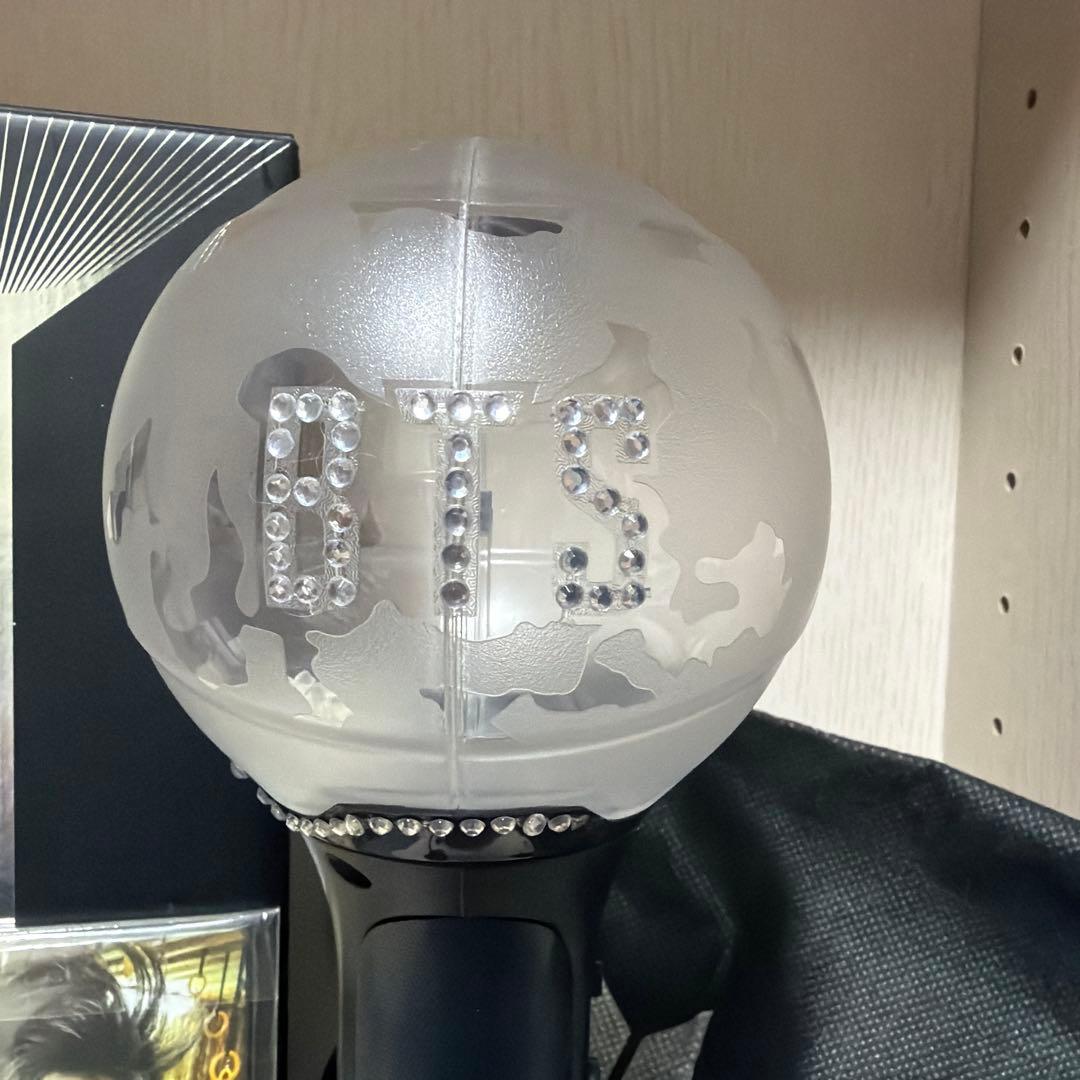 BTS ペンライト クリア フォトカード付き
