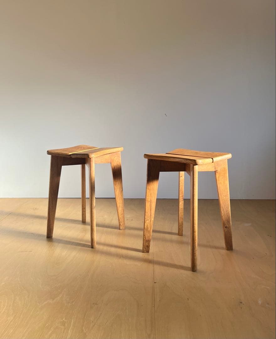 スツール Marcel Gascoin Trefle Stool Arhec 1950s