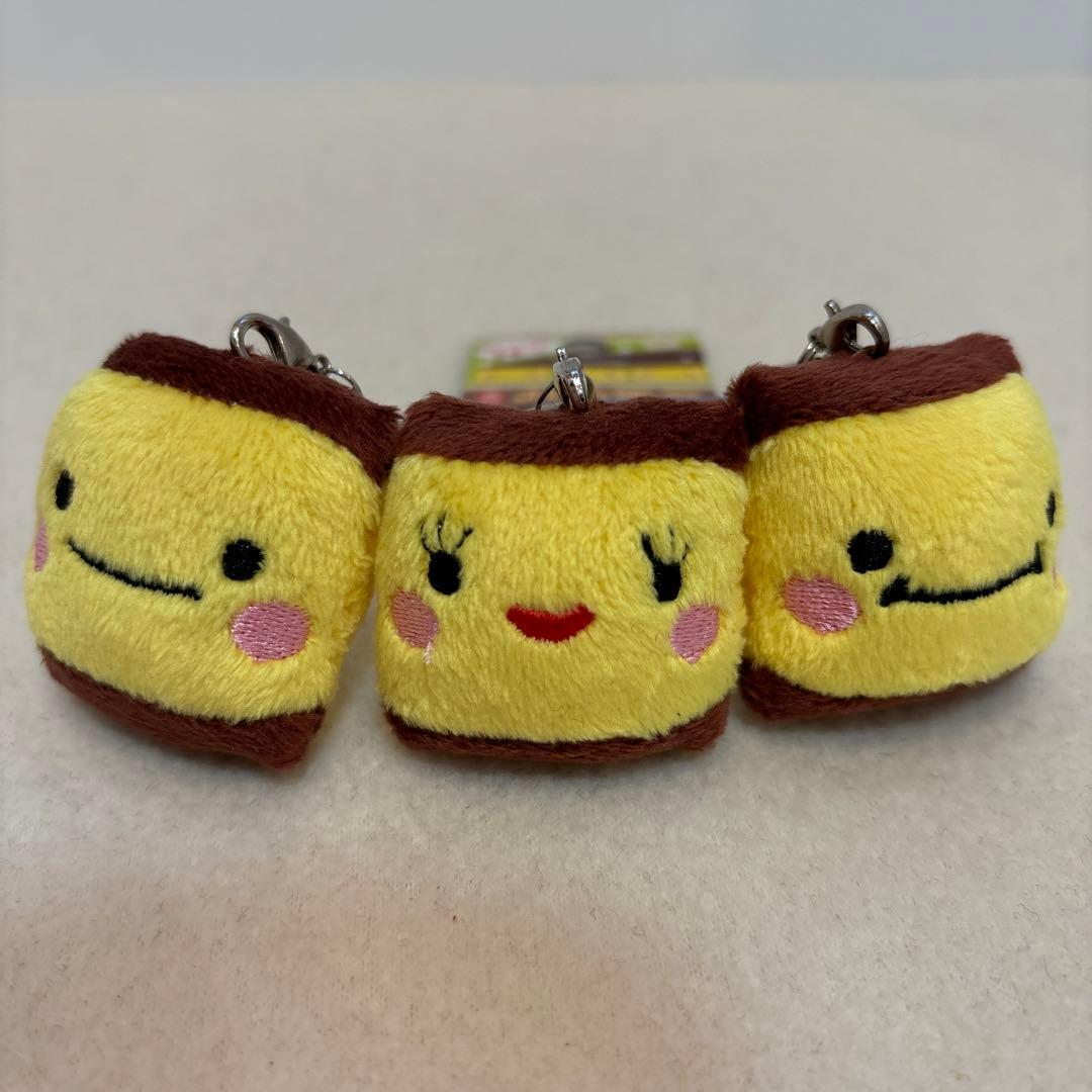長崎カステラ♡ご当地 ストラップぬいぐるみ3個つき 新カステラ