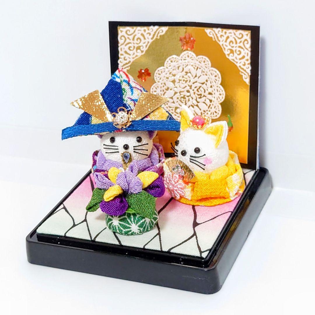 【五月人形飾り】かぶと・こい・ねこ　ハンドメイド【端午の節句】