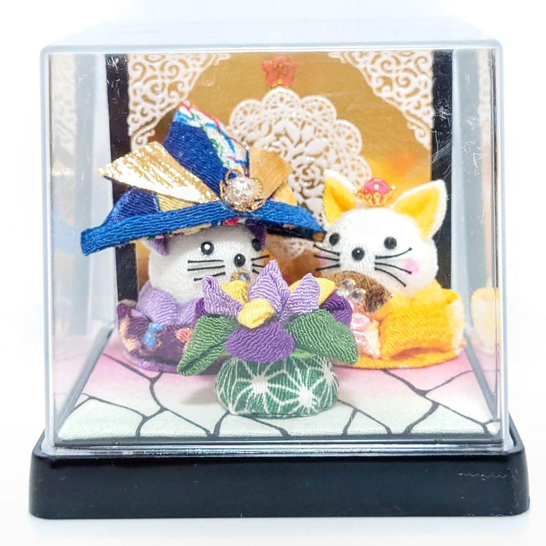 【五月人形飾り】かぶと・こい・ねこ　ハンドメイド【端午の節句】