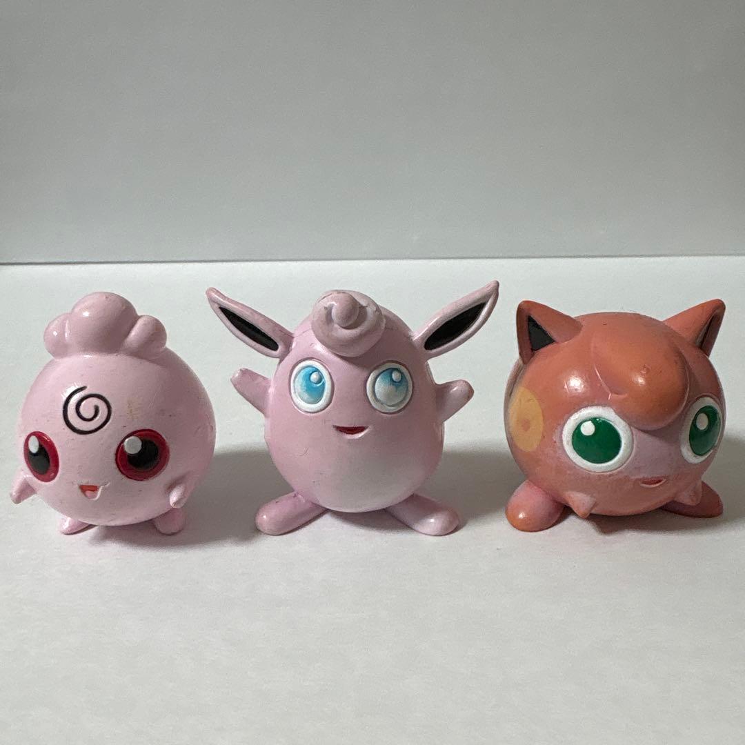 ポケモン モンコレ トミー 初期 ププリン プリン プクリン 3体セット