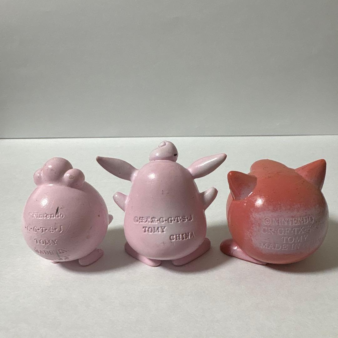 ポケモン モンコレ トミー 初期 ププリン プリン プクリン 3体セット