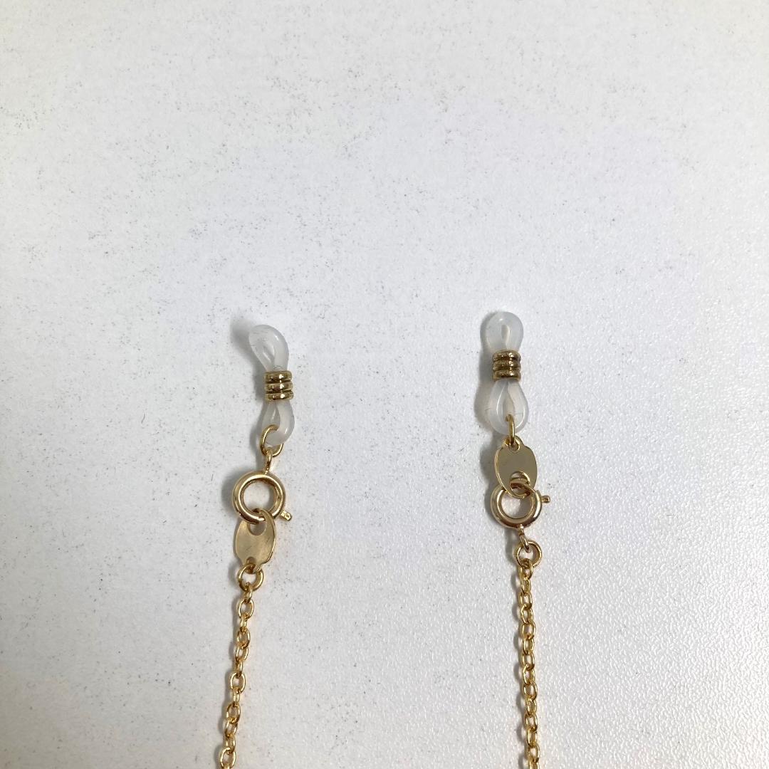 Tar Tar　2way ネックレス　グラスコード　ガーネット　天然石