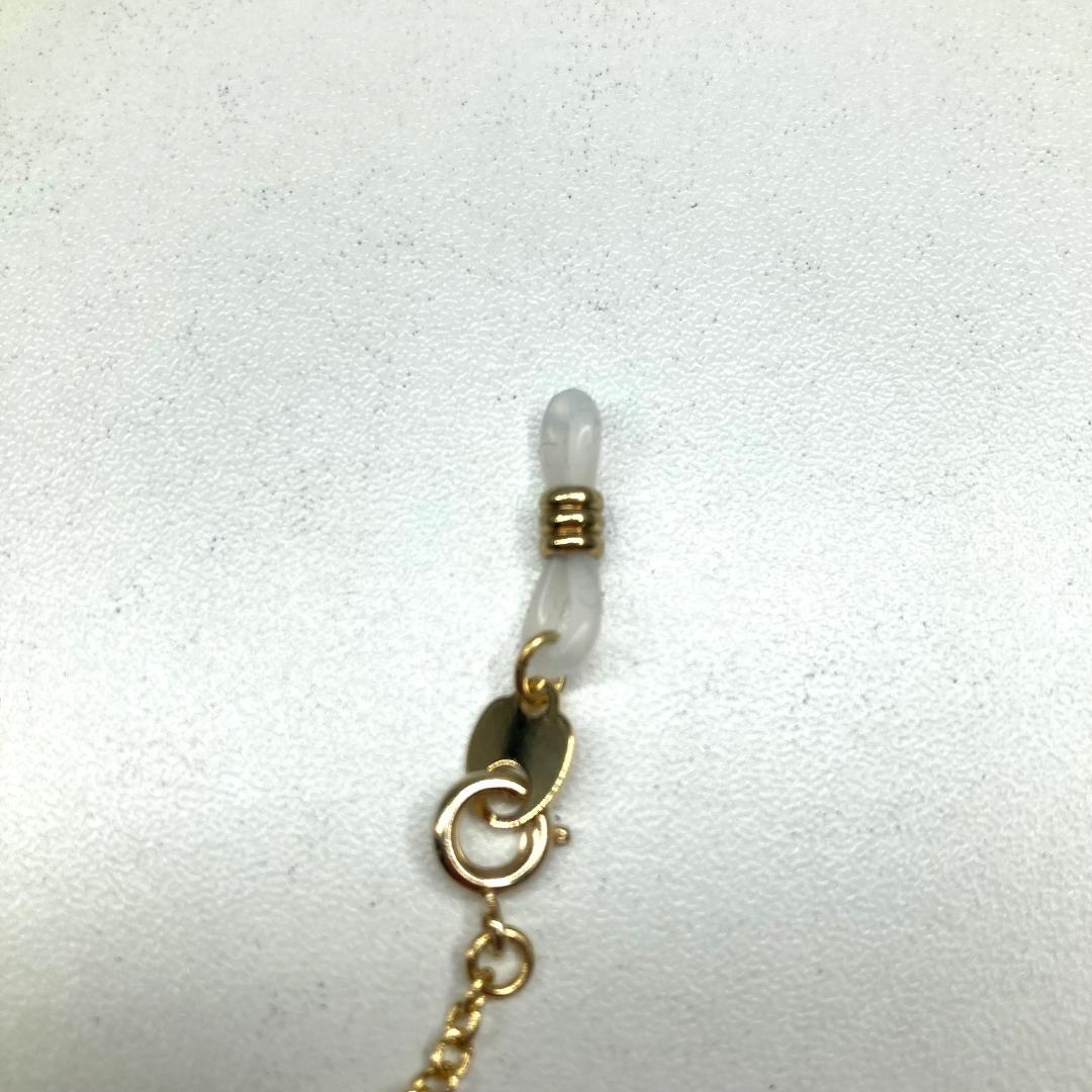 Tar Tar　2way ネックレス　グラスコード　ガーネット　天然石