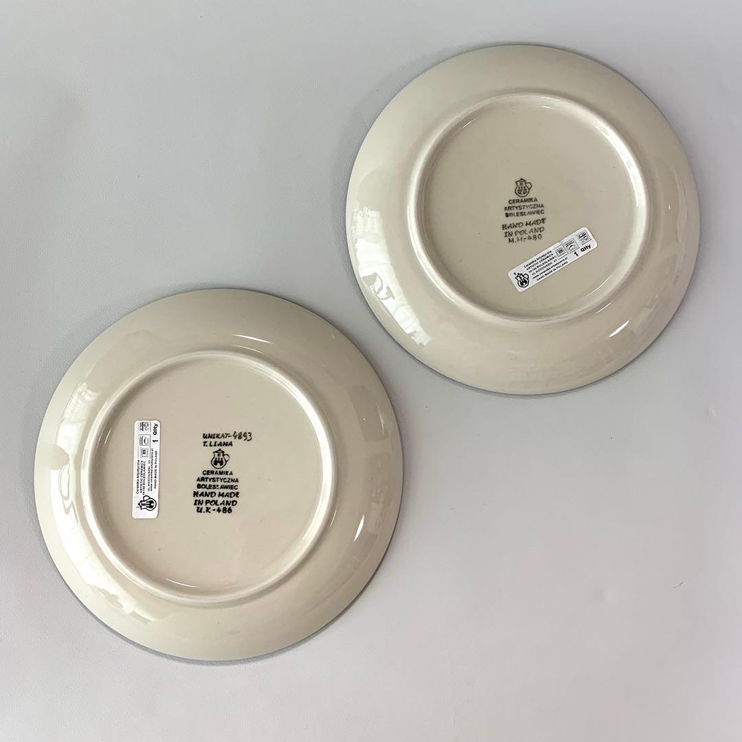 【CERAMIKA】花柄　プレート　2枚セット