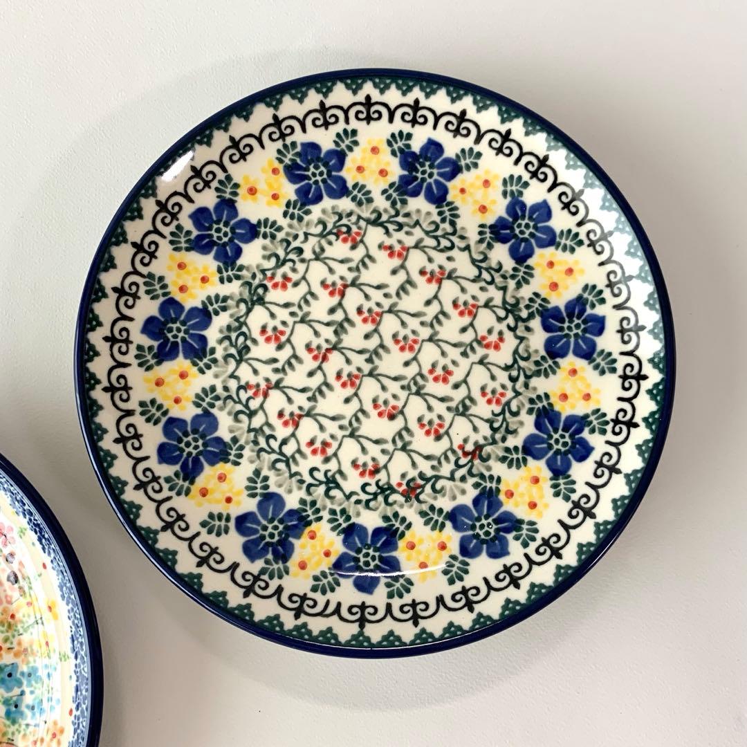 【CERAMIKA】花柄　プレート　2枚セット