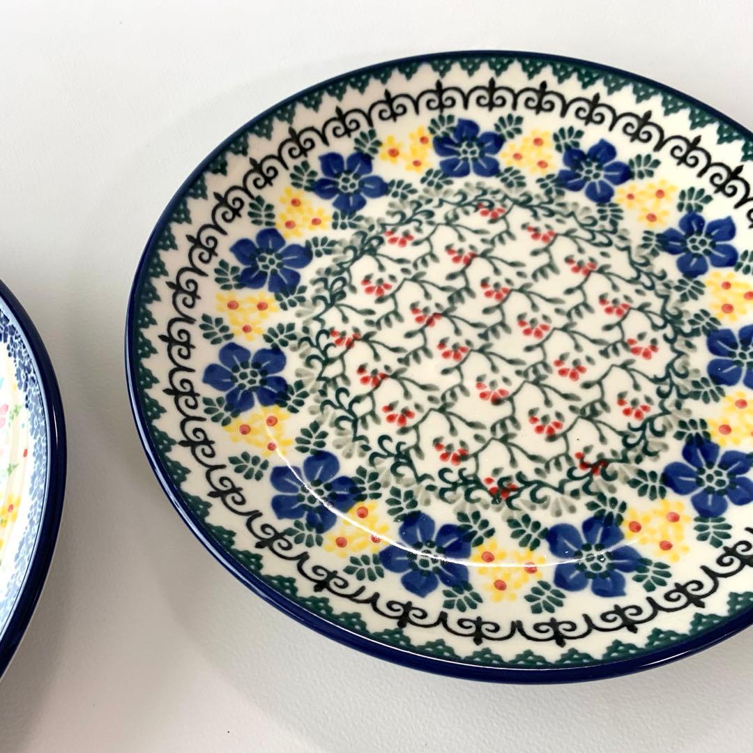 【CERAMIKA】花柄　プレート　2枚セット