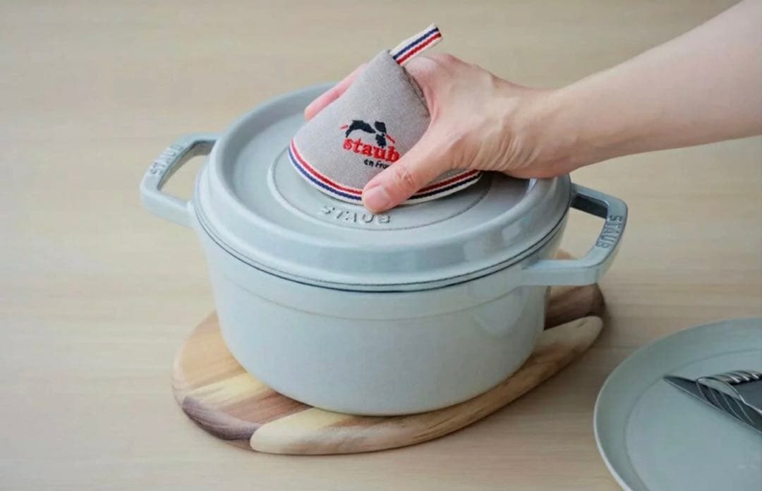 Staubグランドココット　ラウンド　24cm カンパーニュ