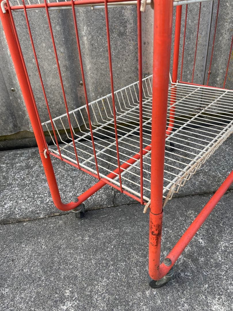 ビンテージ/レトロ/スチールラック/ワイヤーラック/ラック/陳列棚/店舗什器